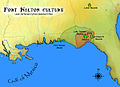 Geographic extent of the Fort Walton Culture