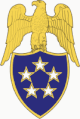 Insignia for an aide to a general of the army (the most recent general of the army retired from active service in 1953)