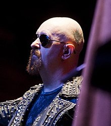 Frontman Rob Halford in 2010