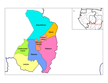 Lekoko Department in the region