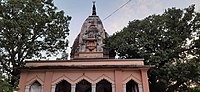 View of Kameshwari Kali Temple near Shyama Mai Temple at Darbhanga.