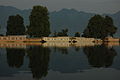 Houseboats on Nageen Lake, Srinagar, Jammu and Kashmir, India
