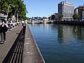 Liffey, O'Connell Bridge und Bachelor's Walk