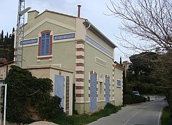 L'ancienne gare du Lavandou La Fossette.