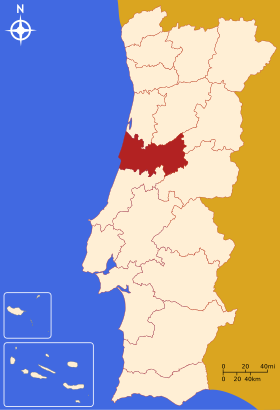 Localização de Coimbra