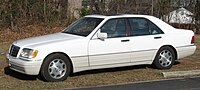 W140 sedan