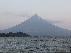 Mount Mayon sunrise view from Puro