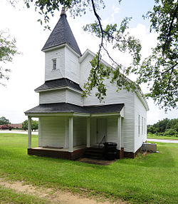 Mount Tabor United Methodist Church, pictured in August 2012