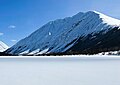 Northwest aspect from frozen Crescent Lake