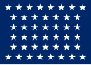 Twenty-third US naval jack, 1891-1896