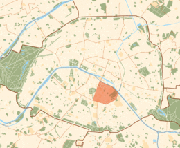 V arrondissement di Parigi – Localizzazione