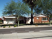 The Calvin and Georgie Goode Duplex House were built in 1959 (1508) and 1959 (1510) and is located at 1508-10 East Jefferson Street. Calvin Goode served a Phoenix City Councilman for 22 years. His wife, Georgie Goode, was a Civil Rights leader and activist. It is recognized as historical by the City of Phoenix African-American Survey.