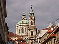 Coupole de l'église Saint-Nicolas de Mala Strana