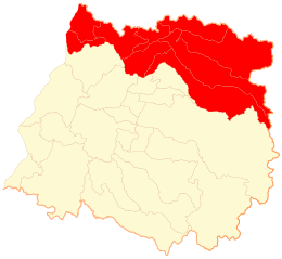 Provincia di Curicó – Localizzazione