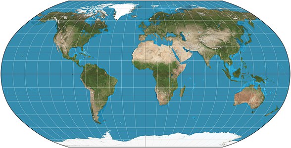 Robinson projection, by Strebe