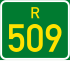 Regional route R509 shield