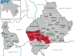 Samtgemeinde Oderwald – Mappa