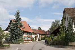 Village street in Schlattingen