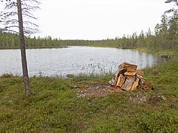 Spenningstjärnen sedd från östra sidan.