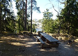 Stäketskogens naturreservat rastplats.