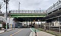 山手通りの陸橋、代々木八幡駅脇の踏切