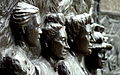 Image 50Tribute to the Suffragettes memorial in Christchurch adjacent to Our City. The figures shown from left to right are Amey Daldy, Kate Sheppard, Ada Wells and Harriet Morison (from History of New Zealand)