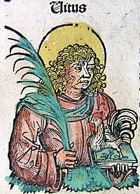 Vitus, the patron saint of comedians