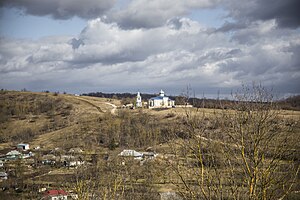 Панорама центральної частини села