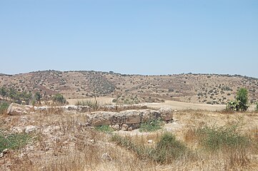 שרידים קדומים בח'רבת אלמג'דלה