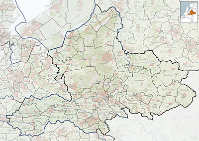 2016–17 Hoofdklasse is located in Gelderland