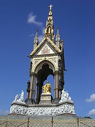 Albert Memorial (1875) di George Gilbert Scott