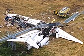 Wreckage of American Airlines Flight 1420