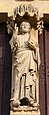 Statue du Beau Dieu d'Amiens, vers 1230 (Cathédrale Notre-Dame d'Amiens).