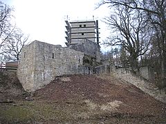 Gesamtansicht der Ostseite vom Kriegerdenkmal (März 2010)