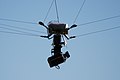 Une skycam au stade du Cotton Bowl