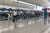 Cathay Pacific check-in counters (2018)