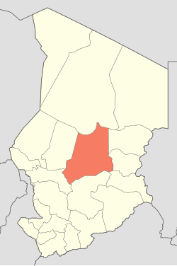 Haraze Djombo Kibet is located in Chad