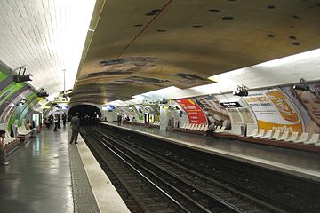 La station de la ligne 9 (2006).