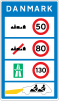 E80+UE80:[fn 20] General speed limits