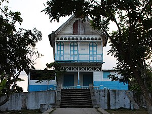 The Hilaire residence in Jérémie, Haiti