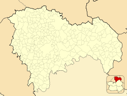 Peralveche, Spain is located in Province of Guadalajara