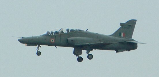 Hawk flying over AFS Bidar