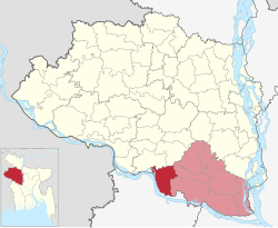 Location of Ishwardi