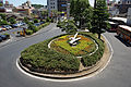 倉敷駅前の花時計