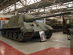 Jagdtiger no 305004 de Bovington.