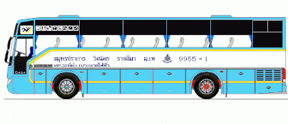 שרטוט דגם "מרצדס-בנץ O404"