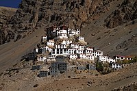 Key Gompa in the Spiti Valley of Himachal Pradesh.