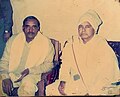 In 2004,Lalu Prasad Yadav with Kapildev Babu, sitting at His Residence In Pokharpur village