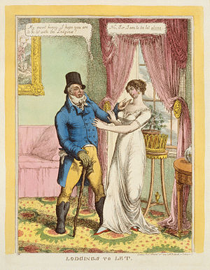 1814 double entendre cartoon