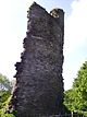 The largest remaining structure of Llantrisant Castle